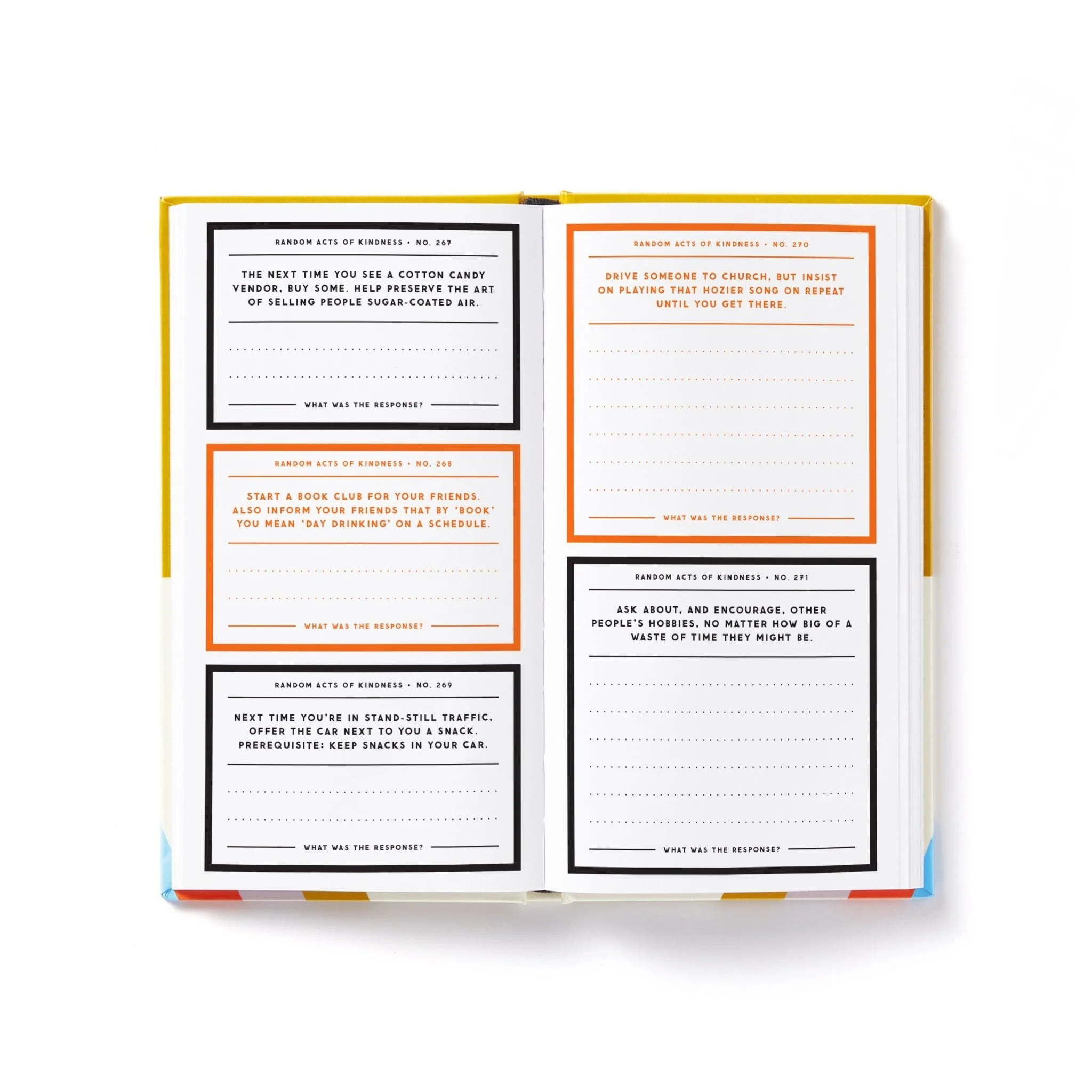 A Billion Random Acts of Kindness Prompted Journal - Image 5