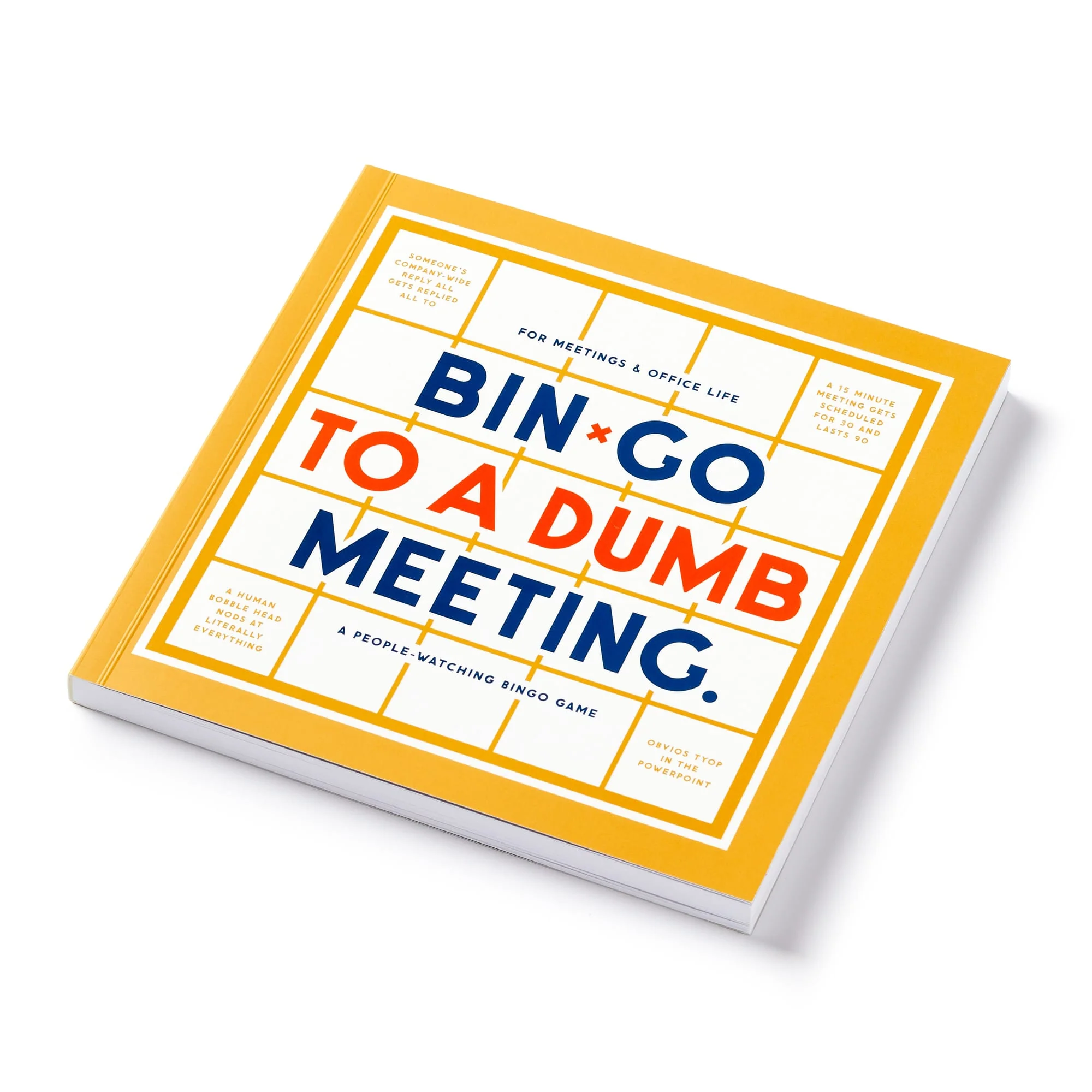Bin-go To A Dumb Meeting Bingo Book - Image 3