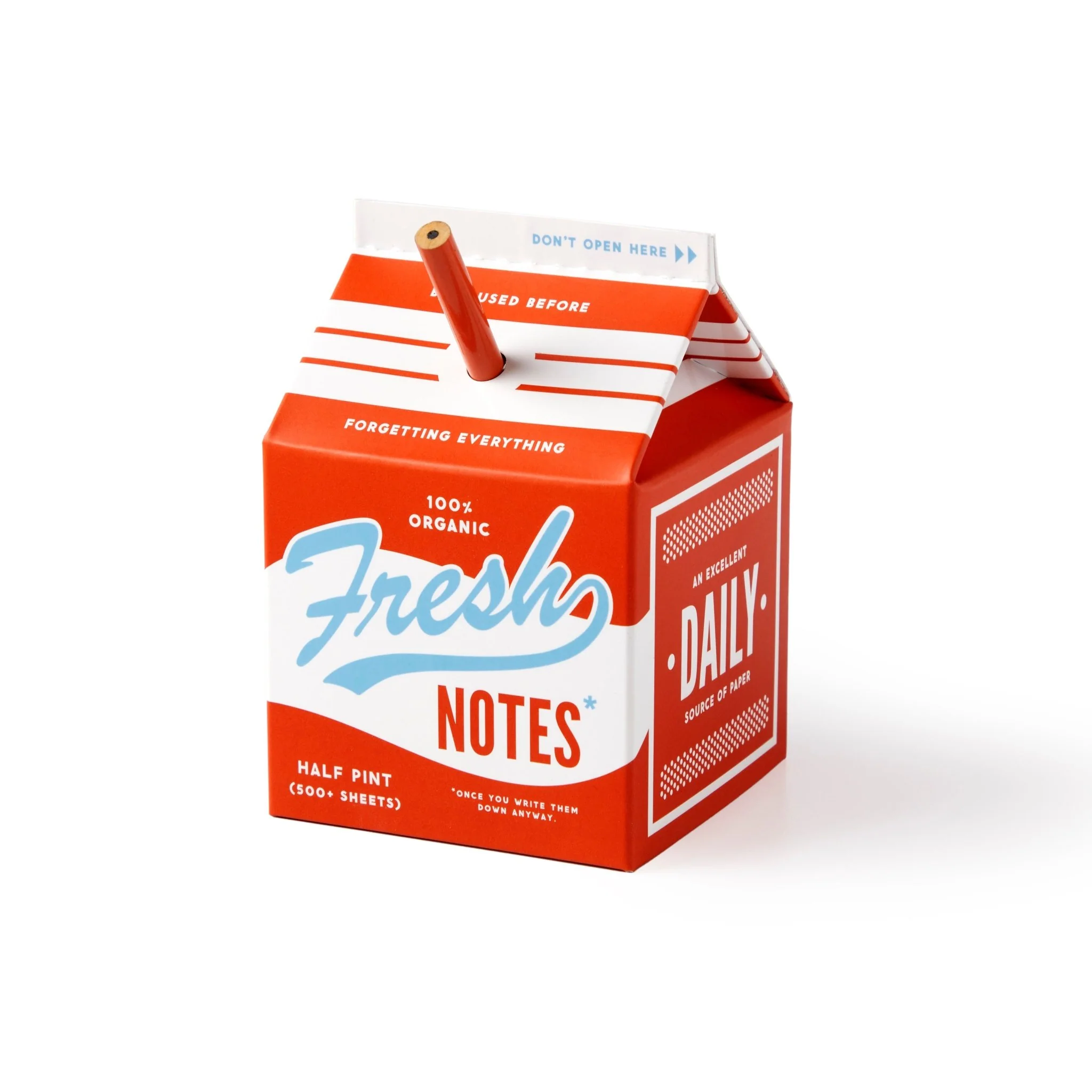 Fresh Ideas Milk Carton Note Set - Image 4