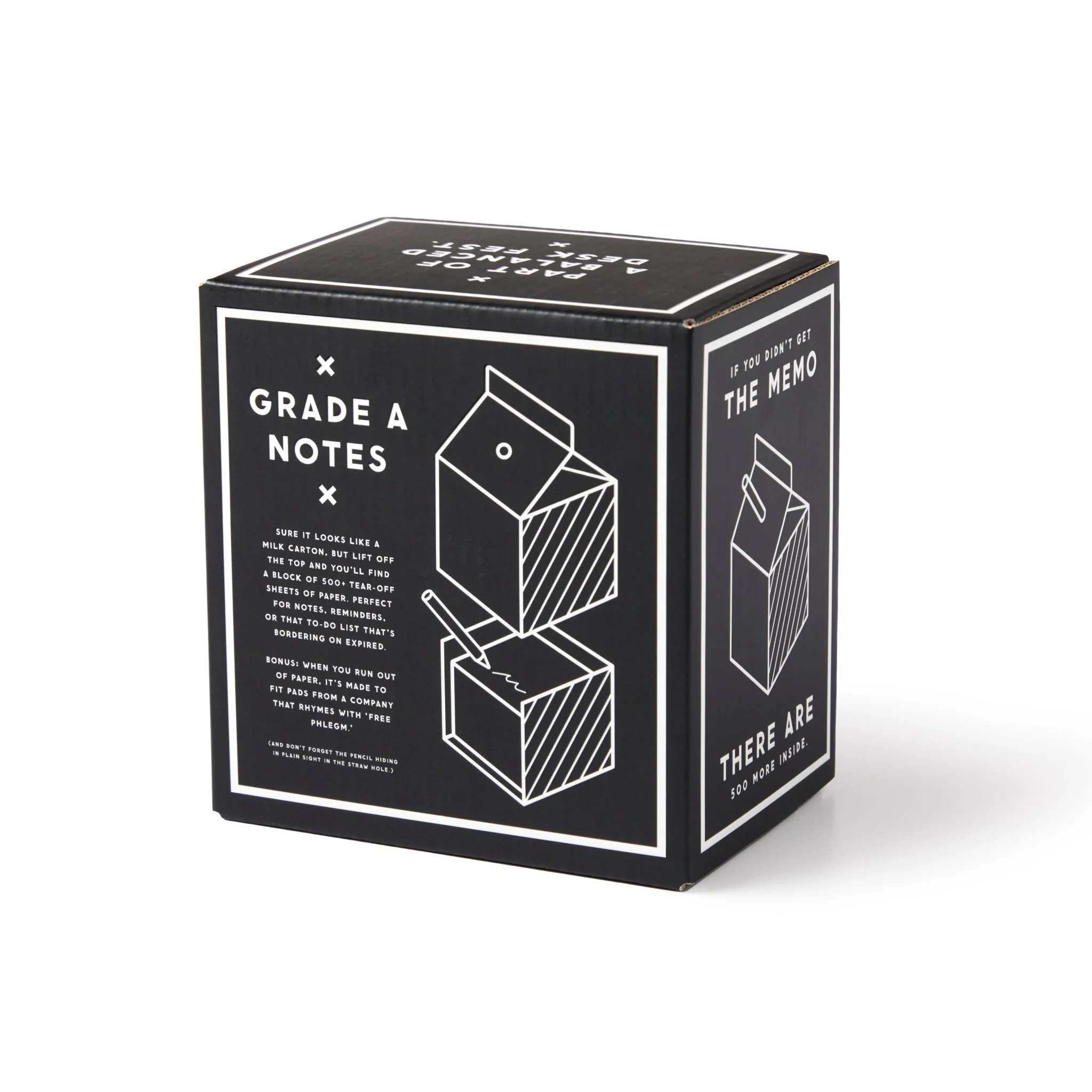 Grade A Notes Milk Carton Note Set - Image 5