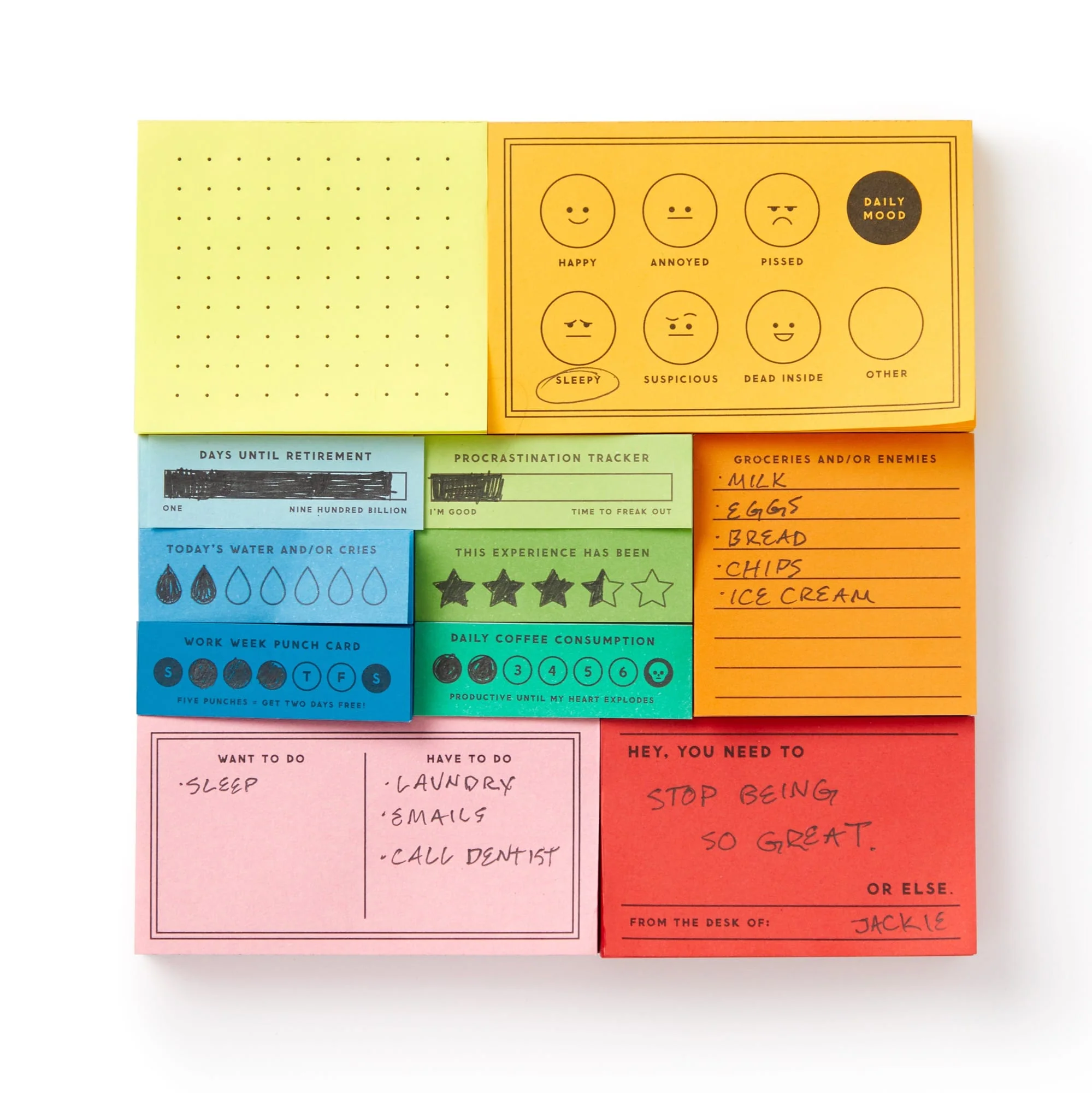 I've Got A Few Notes Tear-off Notepad Set - Image 5