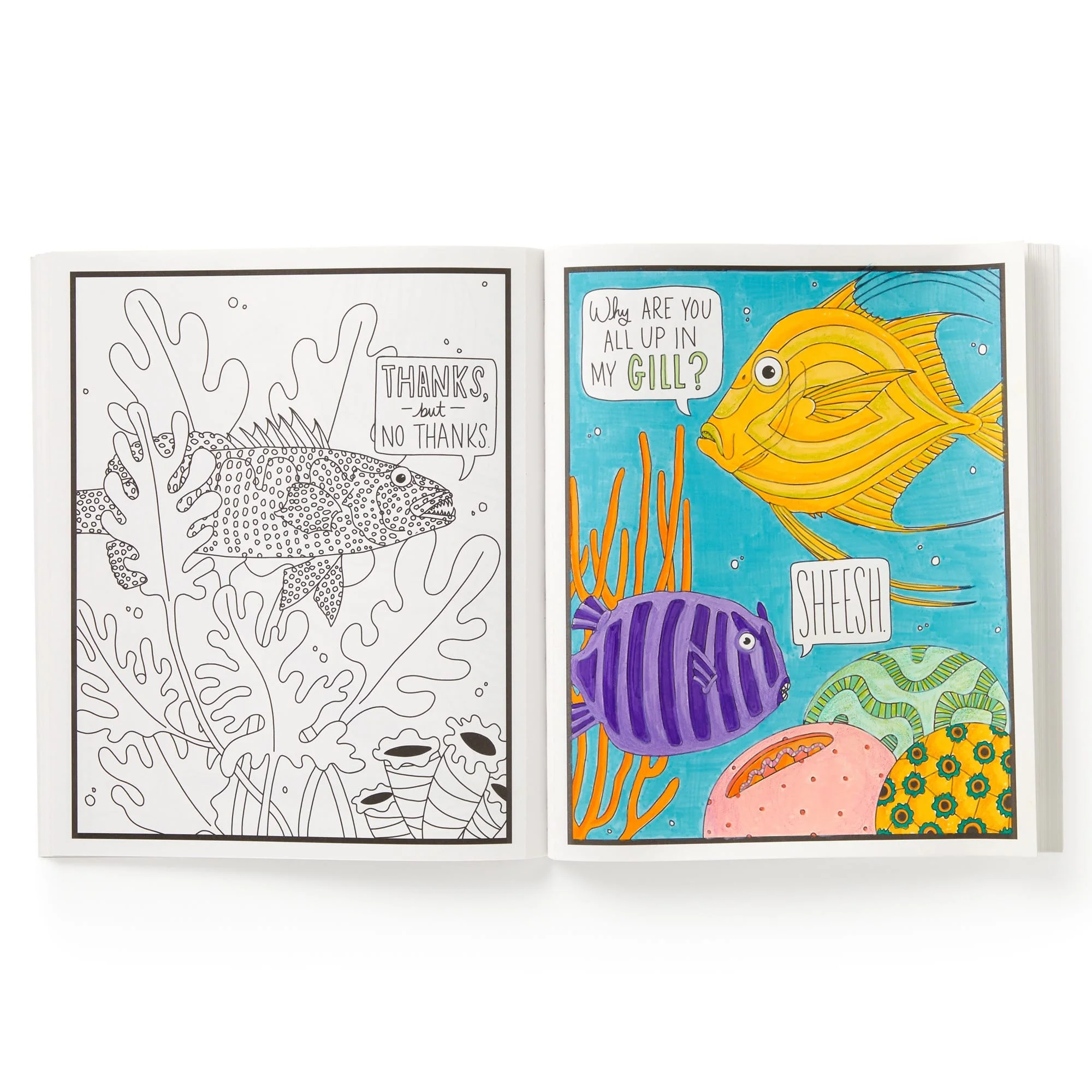 Judgy Fish Coloring Book - Image 3