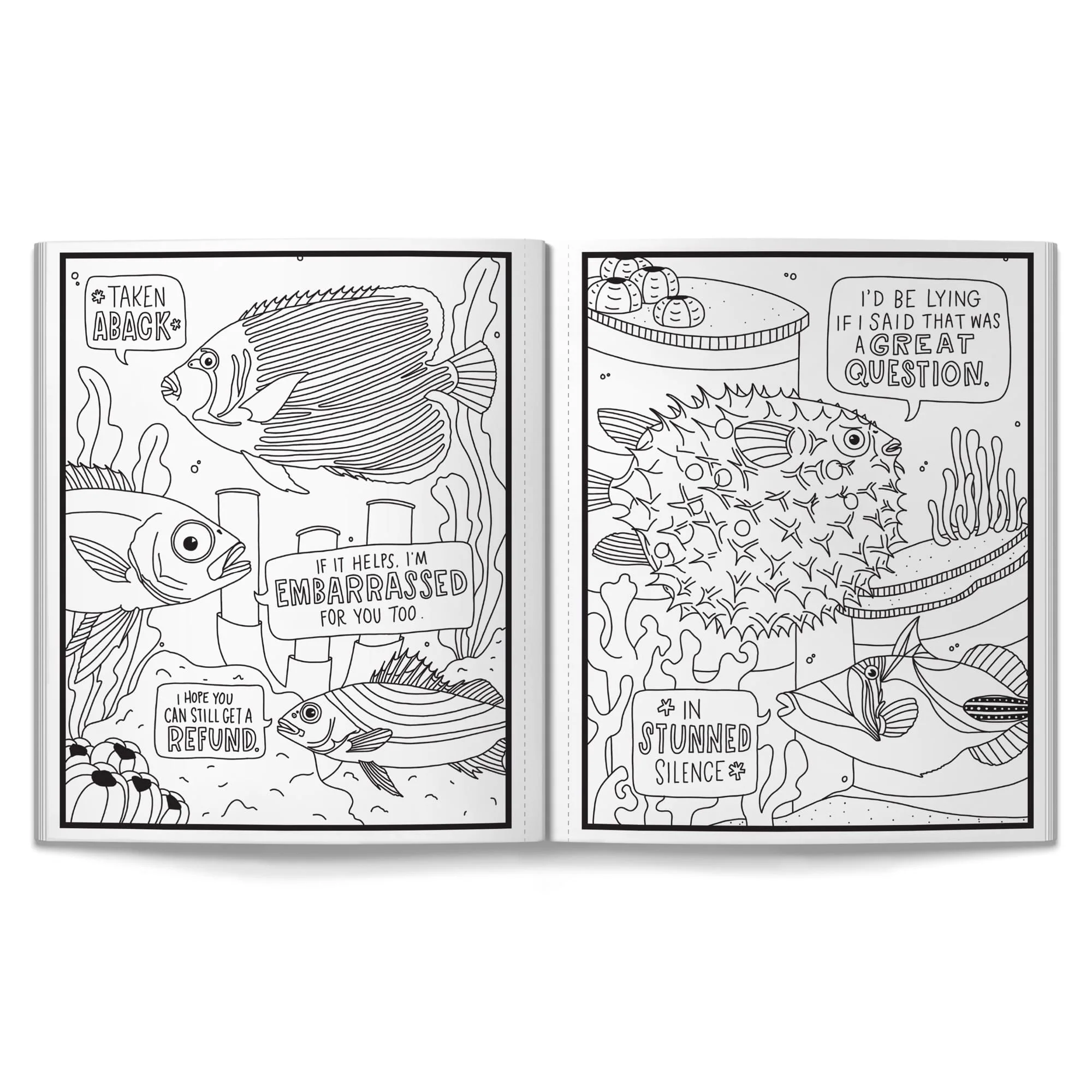 Judgy Fish Coloring Book - Image 4