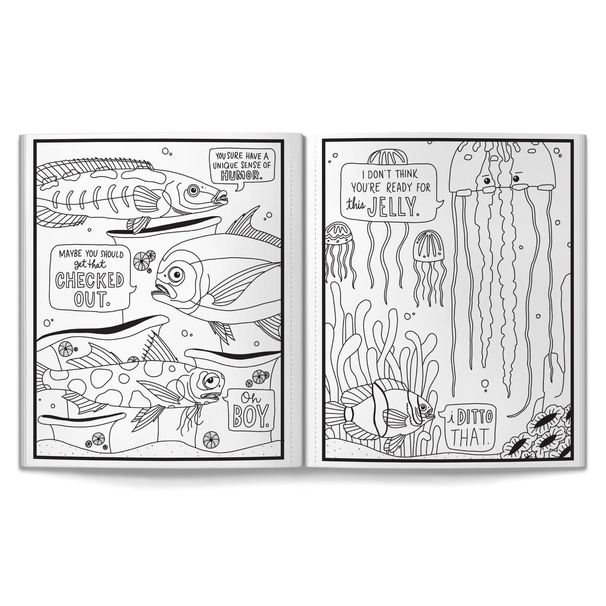 Judgy Fish Coloring Book - Image 6
